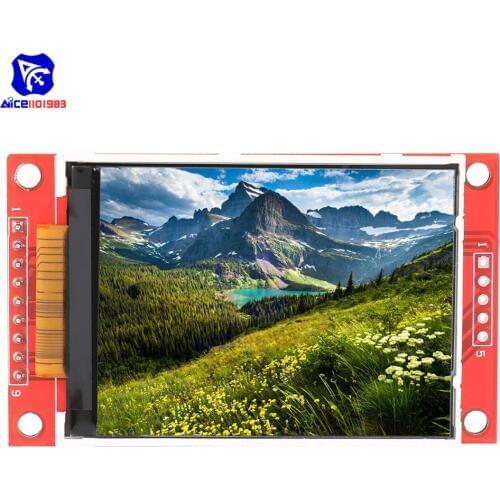 2.2 Inch TFT SPI LCD Display Module 240*320 ILI9341 with SD Card Slot for Arduino Raspberry Pi 51/AVR/STM32/ARM/PIC