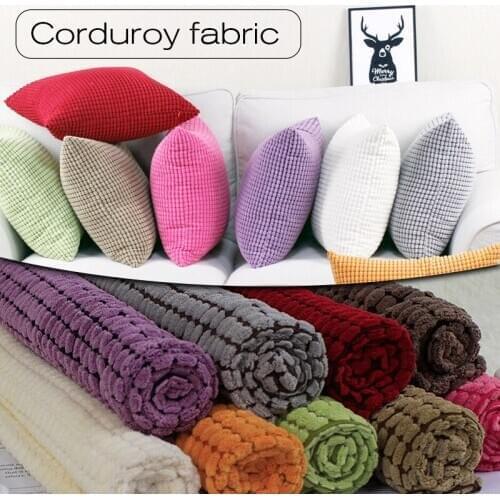 100*148cm Soft Velvet Corduroy Fabric For Handmade Sofa Cushion Covers Shoes Toy Curtain Tablecloth Diy Materials