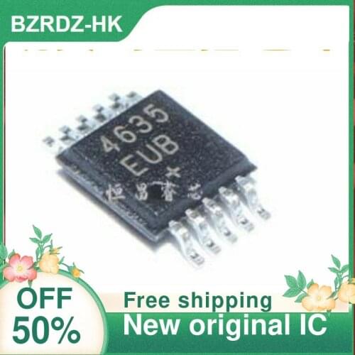2-10PCS/lot MAX4635EUB+T 463EUB MSOP10 New original IC