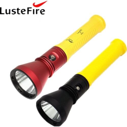 Aluminum alloy + Plastic 30W 1xCREE XHP70.2 3000 Lumens 4-Mode LED Diving Flashlight (2x26650)