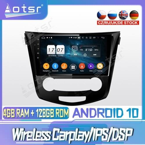 Android10 PX6 128G For NISSAN Qashqai 2013 - 2016 Car DVD GPS Navigation Auto Radio Stereo Video Multimedia Player HeadUnit 2din
