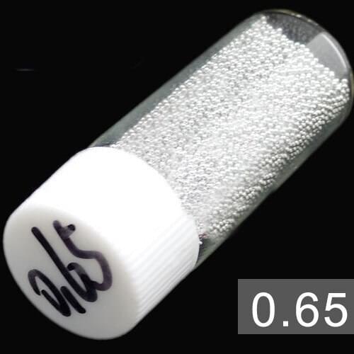 Lead-free 0.65mm 25k solder ball BGA reballing balls for welding repairing