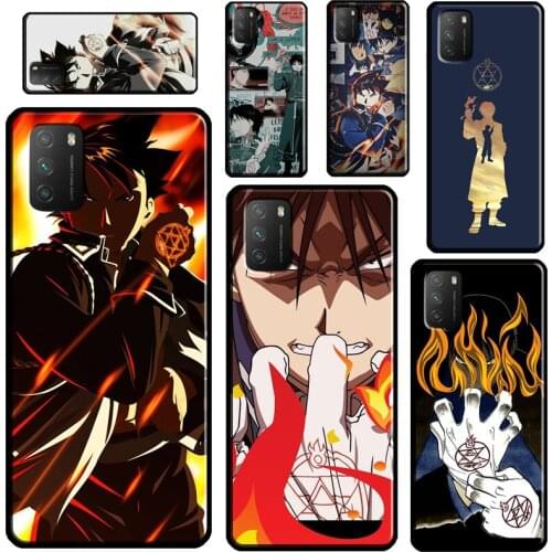 Fullmetal Alchemist Mustang Gloves For Xiaomi Mi 11 Ultra 9T 10T Pro Mi Note 10 Lite Phone Case For POCO X3 Pro M3 F1 F2 F3