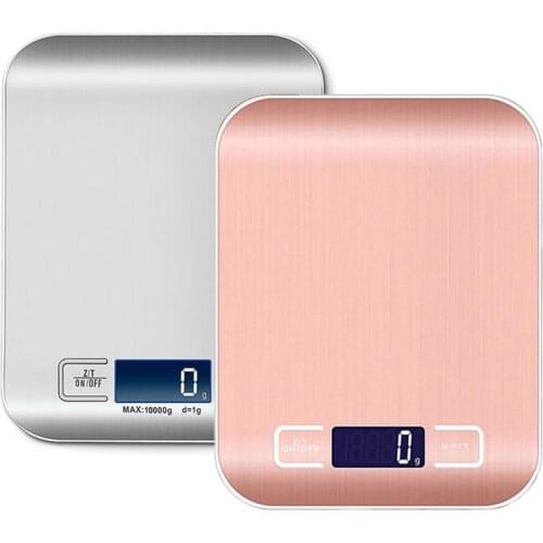Digital Kitchen Scale LCD Display 1g/0.1oz Precise Stainless Steel Food Scale for Cooking Baking weighing Scales Electronic