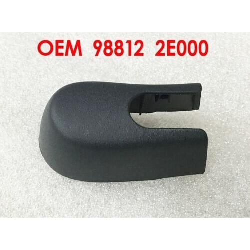 For HYUNDAI 2005-2008 tucson Rear window wiper arm cap RR wiper arm Rear wiper arm screw cover black cover 988122E000