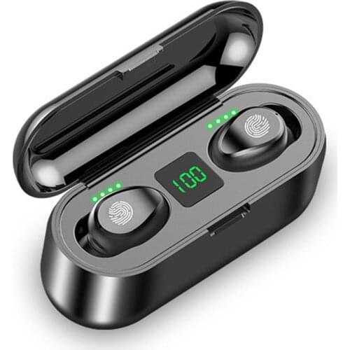 TWS Bluetooth 5.1 Earphones Charging Box Wireless Headphone 9D Stereo Sports Waterproof Earbuds Headsets With Microphone