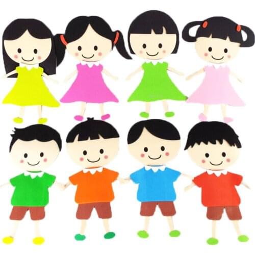 2021 New Children cartoon image Cutting Dies Wooden Knife Die Compatible With Most Manual Die Cut Cutters