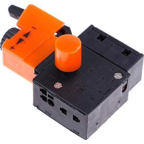 New HUXUAN FA2-4/1BEK Lock On Power Electric Hand Drill Speed Control Trigger Switch 250V