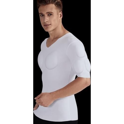 PEC Muscle Invisible Underwear Man Underwear Big Chest Muscle Increased Shaper Male SHIRTS