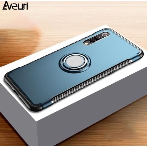 Luxury Ring Phone Case For Xiaomi Mi 8 Lite 9 SE Mi9 A1 A2 Lite 9T Note 10 Pro Redmi 5 Plus K20 K30 Note 5 7 8 Pro Cover Coque