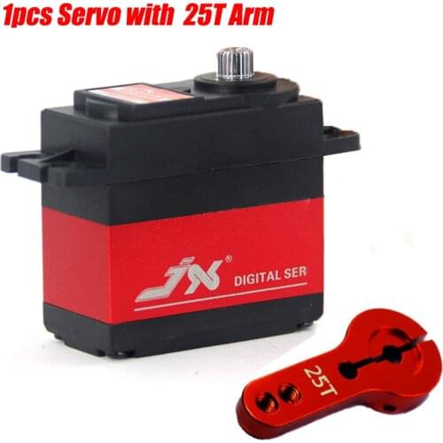 JX PDI-6208MG Rc Servo 8KG 120 degree high speed Digital Standard Metal Gear RC car 1/10 car model plane
