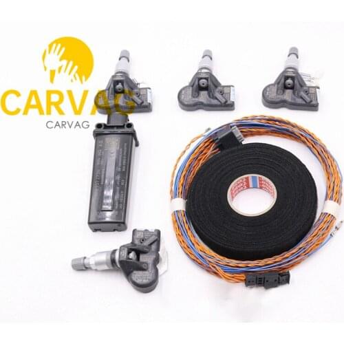 TMPS 2 TPMS Tire Pressure System FOR Audi A6 C7 PA Faceift 5Q0 907 275B & 7P6 907 273 N 1 Set