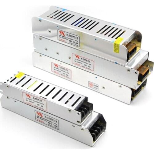 Led Lighting Transformer AC110V 220v to DC12V 24V 5a 10a 30A AC DC Adapter LED Driver Adapter for 5050 5630 LED Strip Light 3528