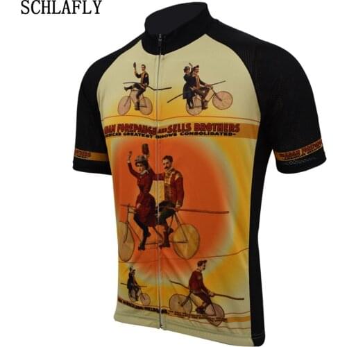 Funny acrobatics cycling jersey short sleeve summer bike wear jersey road jersey cycling clothing bicycle clothes schlafly