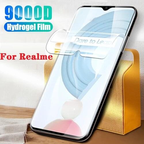 For Realme C20A Glass Screen Protectors For Realmi C11 2021 Protective Hydrogel Film Not Tempered Glass
