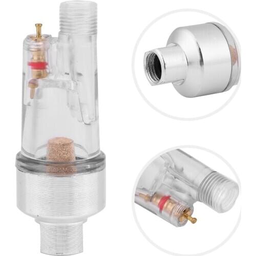 1/8inch Oil Water Separator Air Filter Moisture Water Trap Oil-Water Separator Regulator Airbrush Fitting Dropshipping New