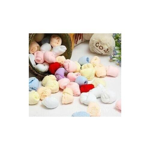 20 pcs=10 Pairs Newborn Girls Boys Socks Cute Socks For Babies Candy Color Infant Socks For 0-24 Months Baby Wholesale Socks