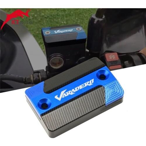 Motorcycle accessories CNC High quality front brake fluid reservoir cap cover For HONDA XL1000 V Varadero XL1000 2005-2013