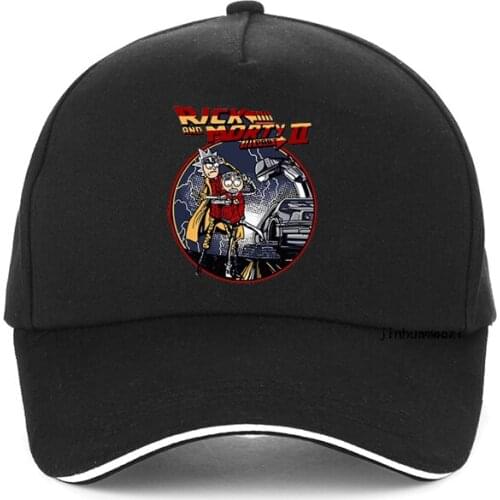 Cartoon character Baseball Cap Back To The Future men women Baseball Cap Adjustable Summer Dad Cap