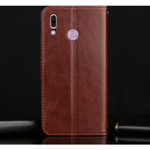 For Huawei P Smart Plus Case Luxury Leather Flip Wallet Case On P Smart + Capa Bag Back Cover Coque For Huawei P Smart Plus
