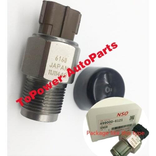 Common Rail Fuel Pressure Sensor OEM 499000-6160 For Nissann Almera Primera X-Trail Cabstar Navara Pathfinder Mitsubishii L200