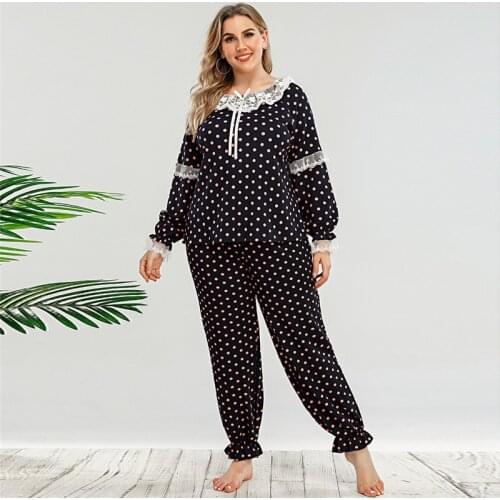 Женские пижамы с длинным рукавом DOIB China At AliExpress