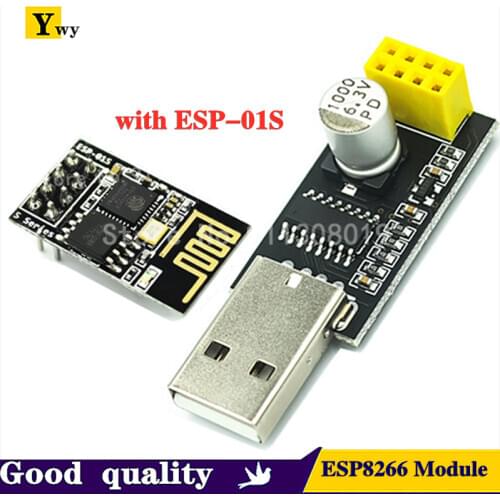 ESP01 Programmer Adapter UART GPIO0 ESP-01 Adaptater ESP8266 CH340G USB to ESP8266 Serial Wireless Wifi Developent Board Module