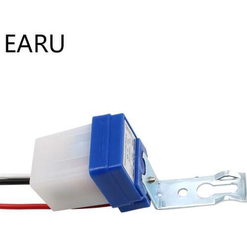Automatic On Off Photocell Street Lamp Light Switch Controller DC AC 220V 50-60Hz 10A Photo Control Photoswitch Sensor Switch