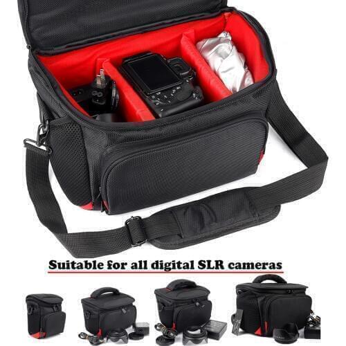 DLSR Camera Bag Case For Canon EOS R RP 1500D1300D 200D 100D 5D3 77D 750D 800D M100 M5 M3 M10 5D MARK II III IV 600D SX540 SX50