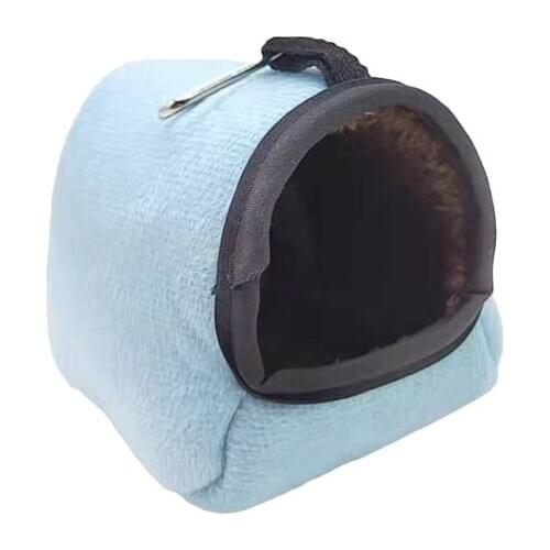 Hamster Cage Soft Small Animal Sleeping Bed Mini Mouse Hangable Nest E56E