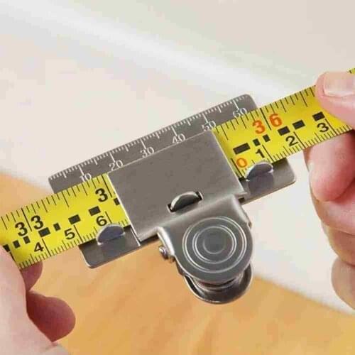 Measuring Tape Clip Convenient Multifunctional Tape Measure Locate Accurate Calibration Tool Precision Tape Measure Aid Clip
