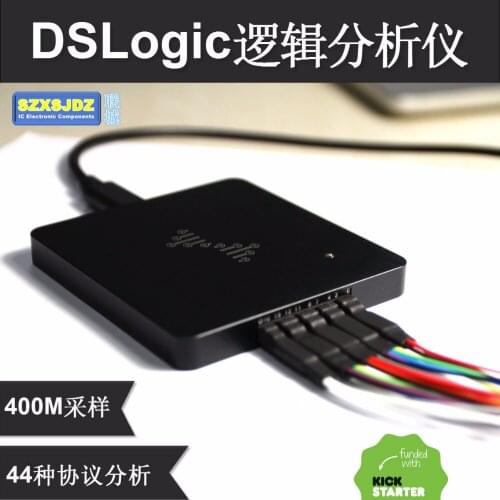2019+ DSLogic Basic Plus Logic Analyzer 5Times saleae16 Bandwidth Up to 400M Sampling 16 Channel Debug Assistant