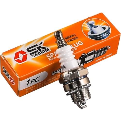 TDPRO Trimmer Lawn Mower Ignition Spark Plug For 47cc 49cc 66cc 80cc 2-Stroke Engines Mini Moto Pocket Quad ATV Dirt Pit Bike