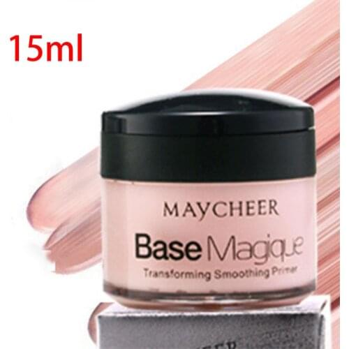 15ml Magic Invisible Pore Wrinkle Disappear Makeup Primer Face Oil-Control Smoothing Base Concealer Lasting Concealer Foundation