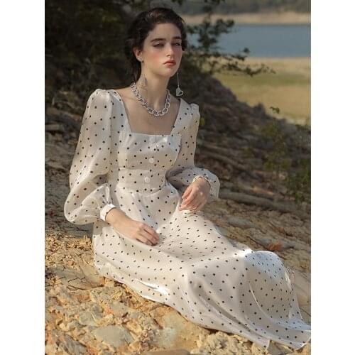 MUICHES Summer Polka Dot Dresses