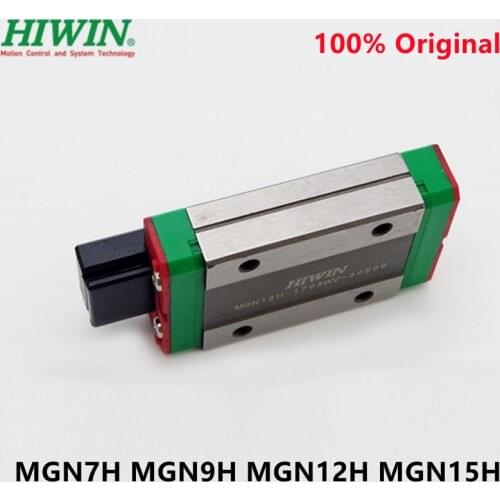 4pcs Original Hiwin blocks MGN7H MGN9H MGN12H MGN15H for rail