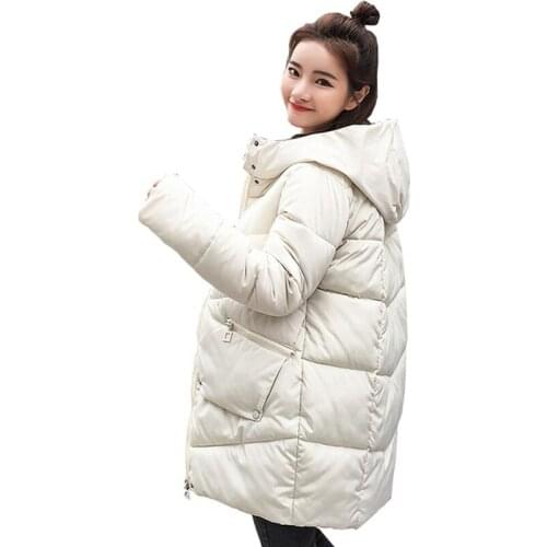 Parka women Nice Winter Jacket Women Coats Hooded Coats Female Parka Thick Cotton Padded Lining Winter Female Coats