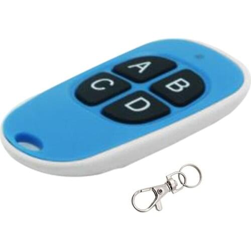 433MHZ Copy Remote Control Garage Door Durable Remote Control With Emission LED And Low Battery Indicator