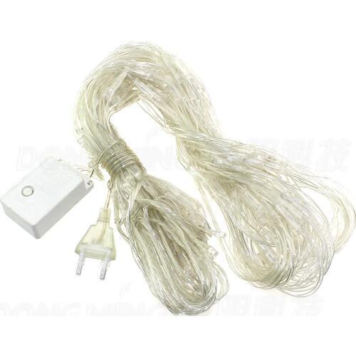 High quality 192 led net Multi Color 3m x 2m Led String Lamp Decoration with EU Plug christmas led net lights outdoors