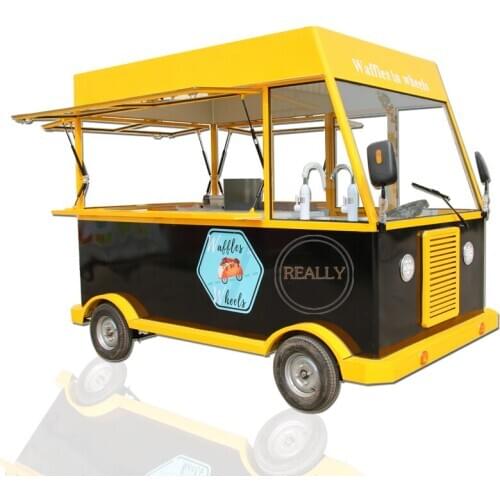 Outdoor Unique Design Electric Food Truck Customized Mobile Catering Kitchen Trailer