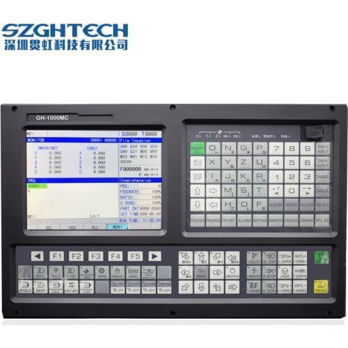Universal 2 Axis CNC lathe control system Support ATC , Macro function and PLC function for CNC Lathe & Turning Machinery