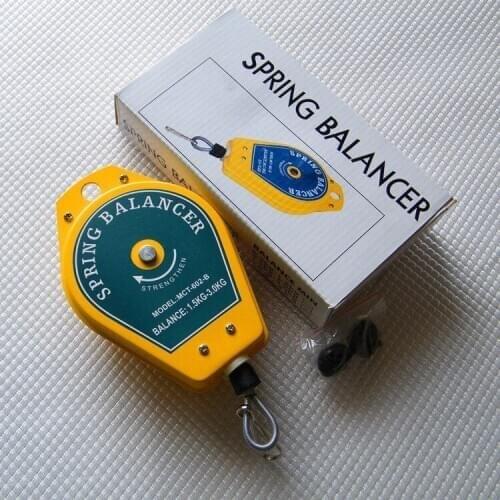 Electric screwdriver hanger hooker batch Spring balancer balance hanging chest expansion joints springs hanging 0.5 1.5 2 3 5KG