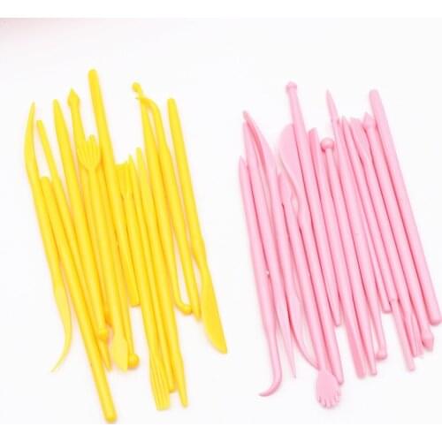 14Pcs/Set DIY Children Favorite Polymer Clay Tools Polyform Sculpey Tools Set For Shaping Clay Tools Playgough Tools Toys