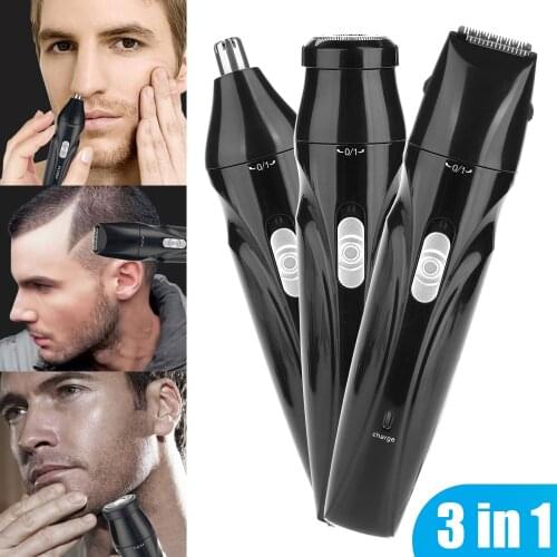 5 IN 1 Electric Nose Hair Trimmer Eyebrow Ear Nose Trimmer Removal Clipper Shaver Hair Remover For Men Women