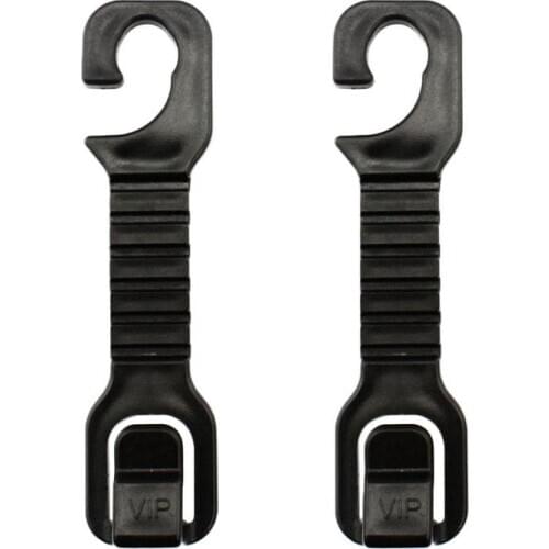 Black Car Seat Front Back Headrest Hooks Truck Coat Purse Bag Organizer Holder Creative Hidden Multifunctional Hook