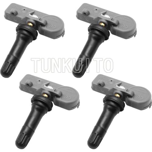 4 PCS/Set ABS Tire Pressure Sensor DV6T-1A180-AA 433MHz for Ford Edge Expedition Explorer F-150 F-Series BB5T-1A180-AA TPMS