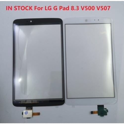 For LG G Pad 8.3 V500 V507 Touch Panel Outer Front Screen Replacement Digitizer Sensor Glass