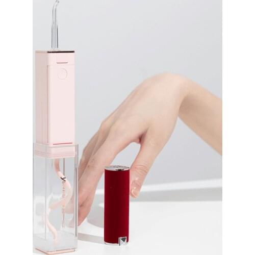MJ Fashion Exquisite Oral Irrigator USB Rechargeable Water Flosser Portable Waterproof Oral Hygiene Clean Dental Whitening Tools