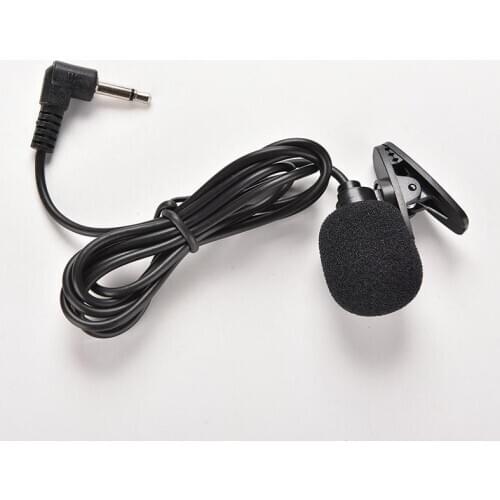 Mini 3.5mm Active Clip Microphone with Mini USB External Mic Audio Adaptor Cable for Go Pro Hero 33+ 4 Sports Camera PC Laptop