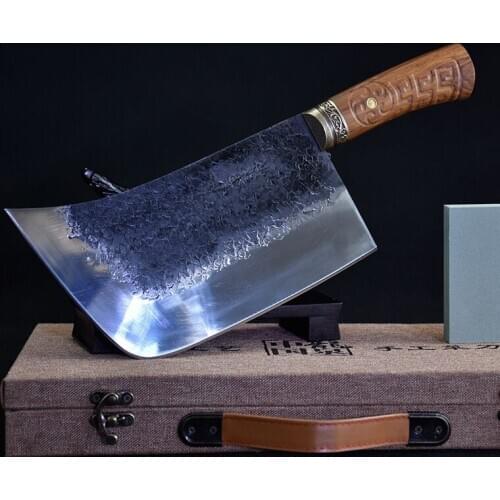 Handcrafted chopping bone knife Longquan ghost hand for thickening chopping bone knife family cook knife meat machete
